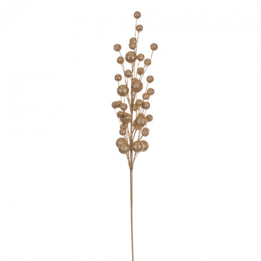 27" Gold Multi Ball Glitr Spray 4/Bg