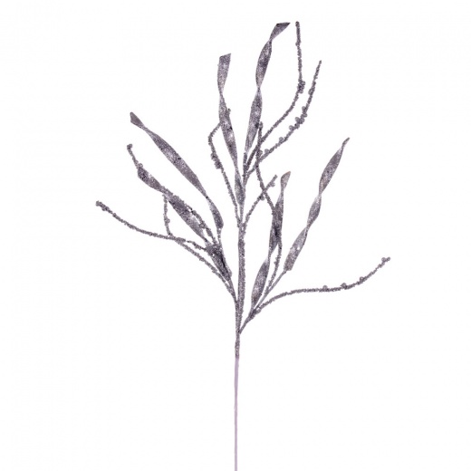 34" Silver Wavy/Spiral Glitr Spray 6/Bg by Vickerman