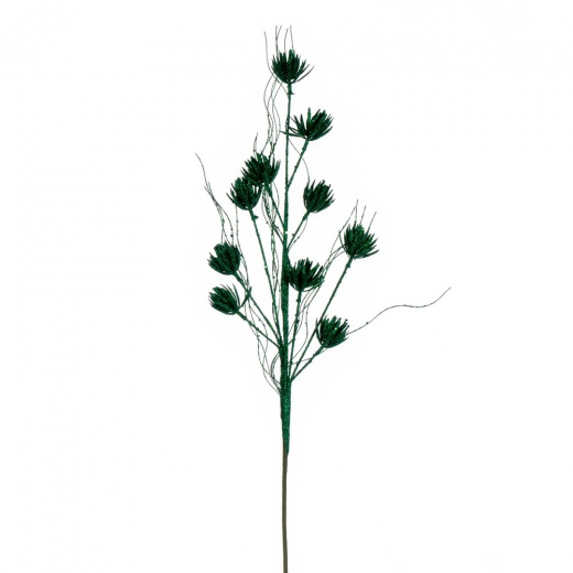 30" Seafoam Mini Flower Glitr Spray 6/Bg