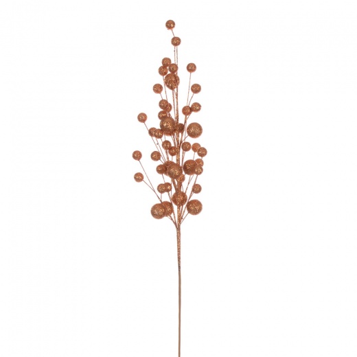 27" Copper Multi Ball Glitter Spray