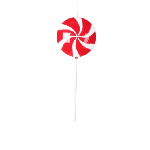 26" Red Flat Lollipop - A Whimsical Decor Piece for Any Occasion