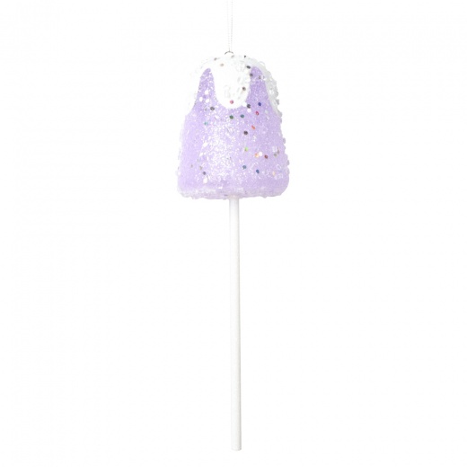 Vickerman 10" Purple Gumdrop Lollipop Ornament
