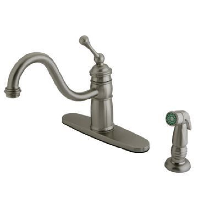 Restorers Georgian Kb157xblsp-P One Handle Kitchen Faucet