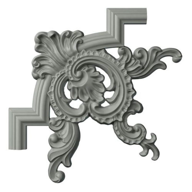 Endurathane Zion 14 1/2 Inch Panel Molding Corner