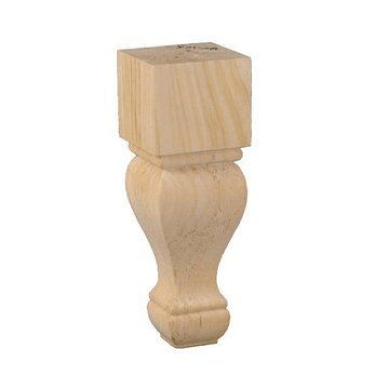 Classic 8 Inch Tapered Queen Anne Furniture Leg