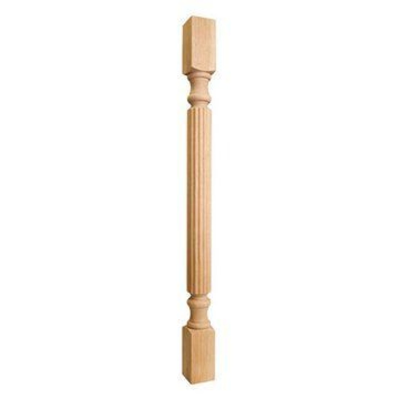 Legacy Heritage Reeded Pattern Wooden Island Leg