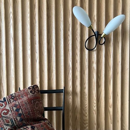 Timeline Scallop Fluted Paneling