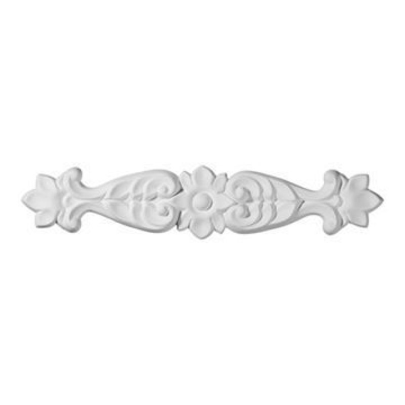Restorers Architectural Kent Flower Urethane Onlay Applique