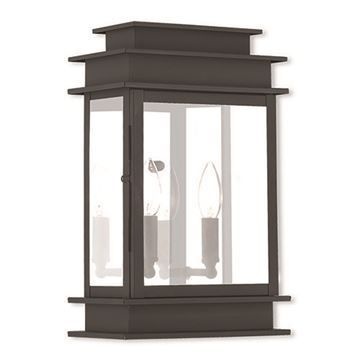Livex Lighting Princeton 15 1/4 Inch Outdoor Wall Lantern