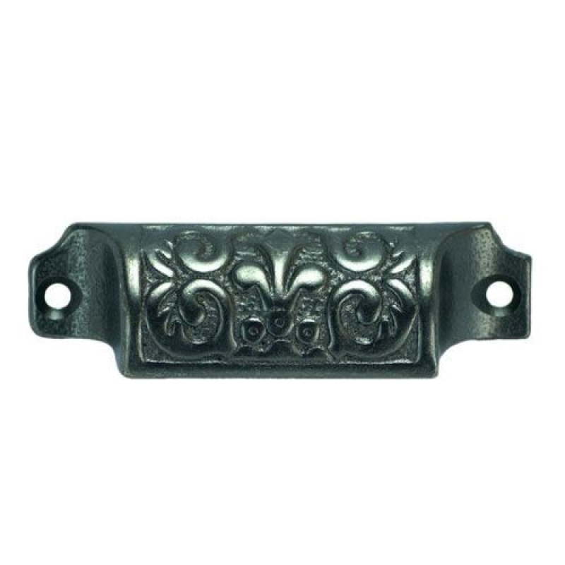 John Wright Fleur-De-Lis Bin Pull