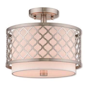Livex Lighting Arabesque Small Ceiling Mount Light