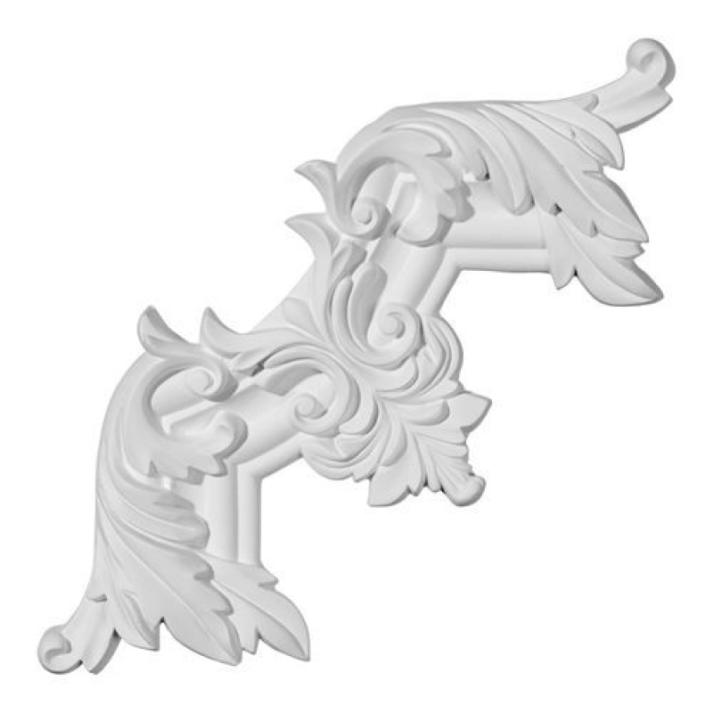Oxford Ornate Corner Urethane Panel Molding