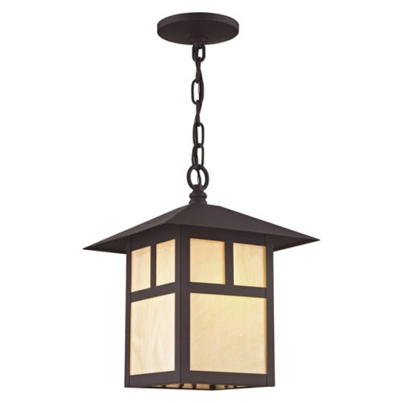Livex Lighting Montclair Mission 1-Light Medium Outdoor Pendant Lantern
