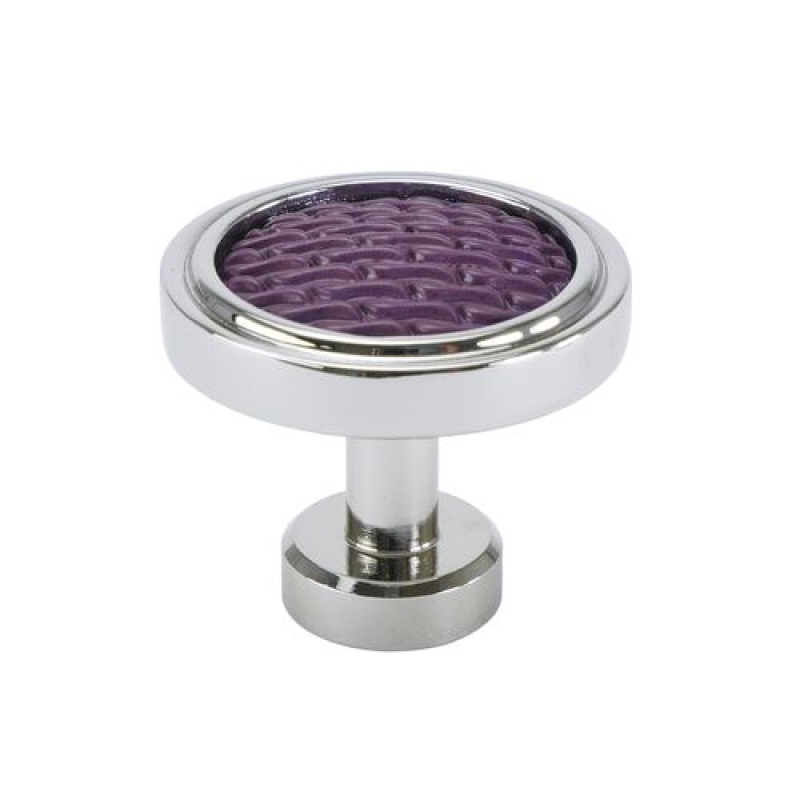 Carpe Diem Spectra Waves Chrome and Black Cherry Knob