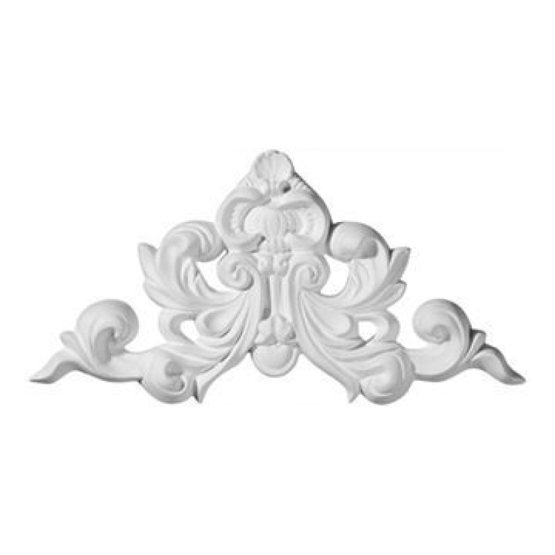 Restorers Architectural Ashford Shell & Scroll Urethane Onlay Applique