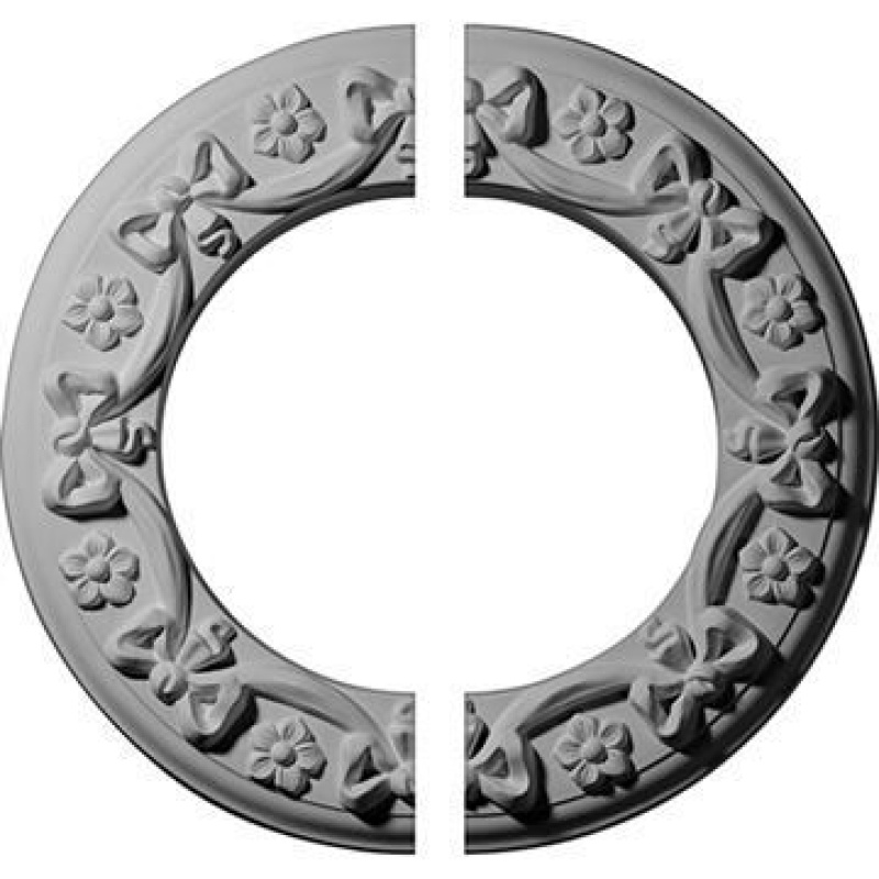 Restorers Architectural Ribbon Urethane Ceiling Medallion