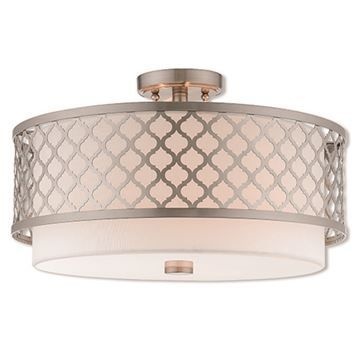 Livex Lighting Arabesque Large Ceiling Mount Light