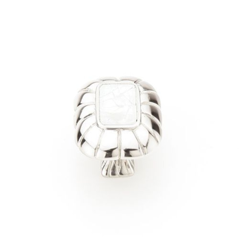 Schaub Mother Of Pearl Rectangle Knob