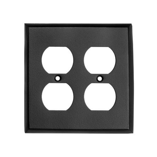 Ageless Iron Double Duplex Switchplate