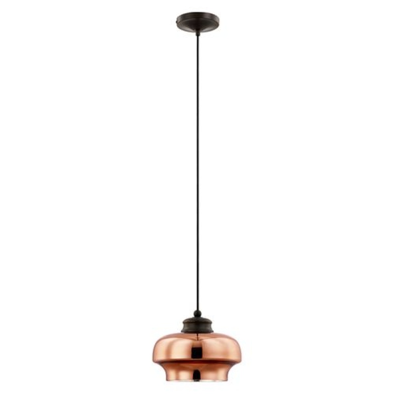 Livex Lighting 40631 Hand Blown Art Glass Mini Pendant - Copper Glass