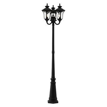 Livex Lighting Oxford Outdoor 3-Head Post Light
