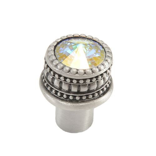 Carpe Diem Cache Medium Round Knob - 16Mm Aurore Swarovski