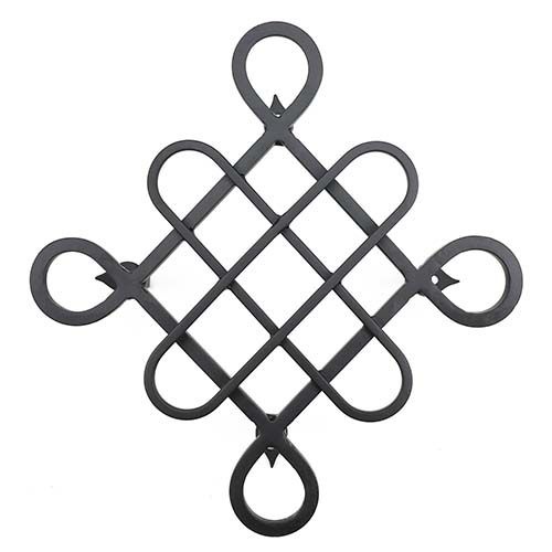 Iron Valley Hardware 10 Inch Diamond Decorative Speakeasy Grille