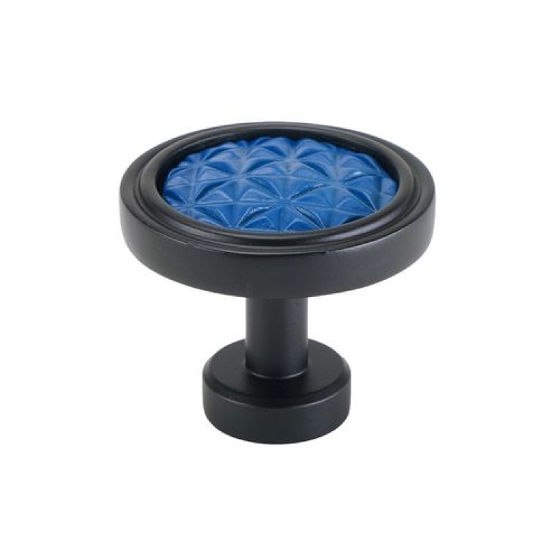 Carpe Diem Spectra Origami Black And Deep Blue Knob