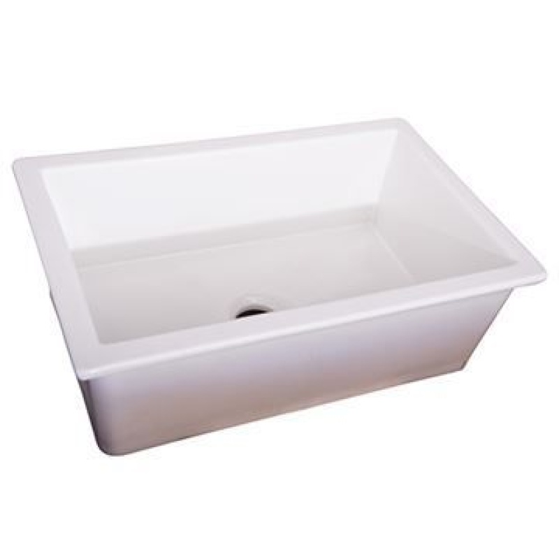 Barclay Sheila Single Fireclay Undermount Kitchen Sink