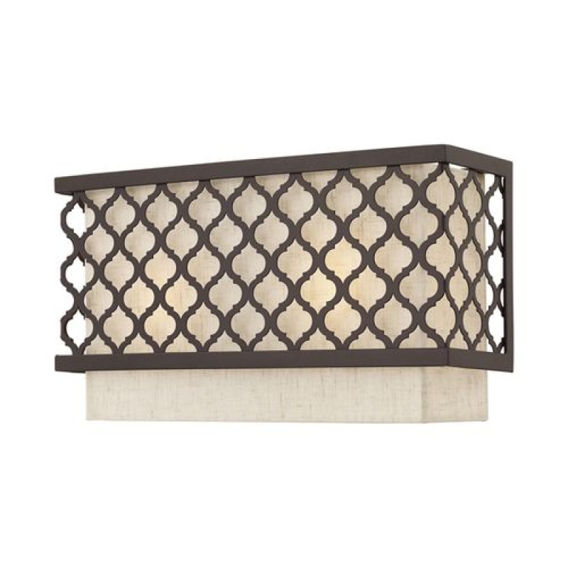 Livex Lighting Arabesque ADA 2-Light Wall Sconce