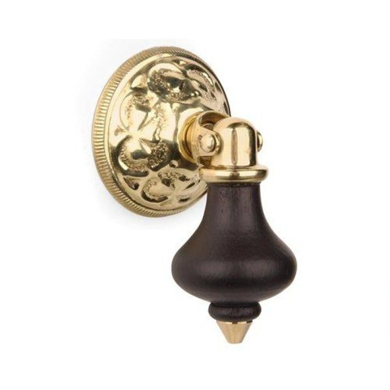 Restorers Ebonized Wood 2 1/8 Inch Eastlake Drop Pull
