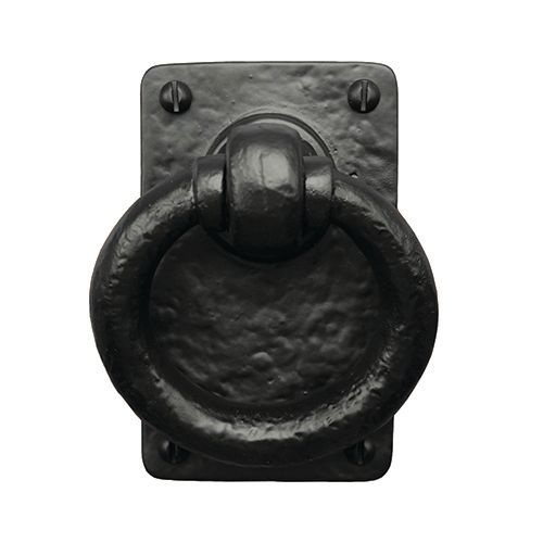 Iron Valley Hardware Cabinet Ring Pull On Plate