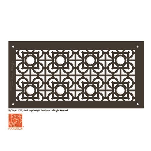 Architectural Grille Frank Lloyd Wright Luxfer Lattice Petite Grille