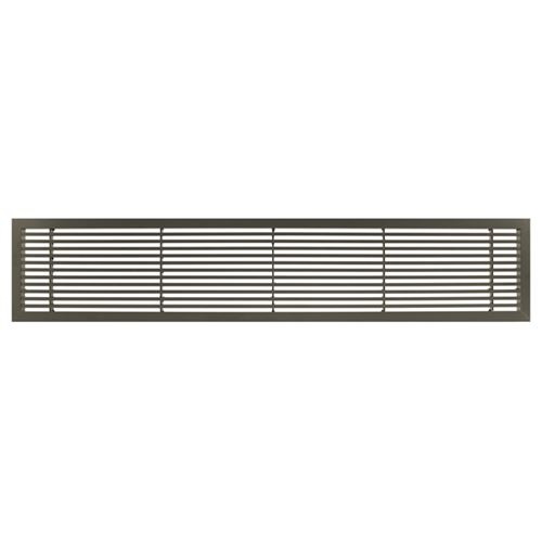 Architectural Grille Antique Bronze Bar Grille & Door - 45 Deflection