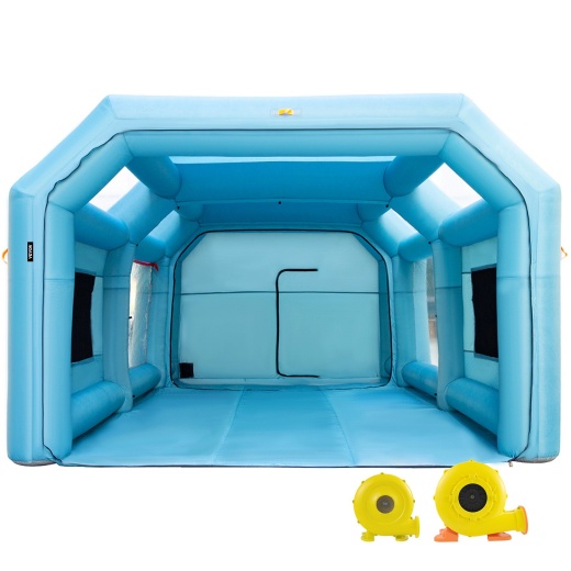 Vevor Portable Inflatable Paint Booth, 28X15x10ft Inflatable Spray Booth