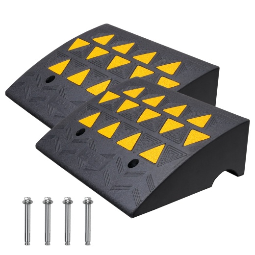 Vevor Rubber Curb Ramp 2 Pack