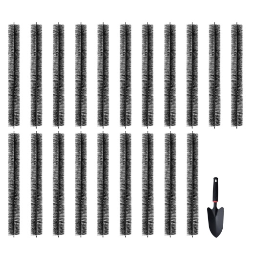 Vevor Gutter Brush - 60 Feet Total Length 4.33 Inch Diameter Gutter Cleaning Tool