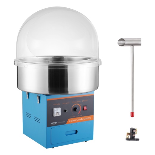 Vevor Electric Cotton Candy Machine - 1000W Candy Floss Maker