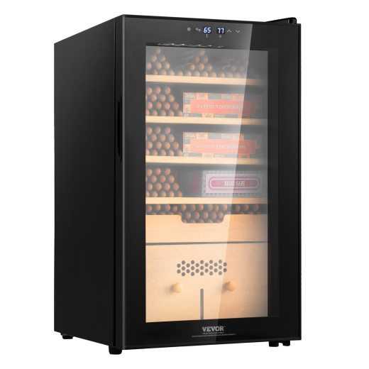 Vevor Electric Cigar Humidor - 400 Count Cigar Humidor Cabinet