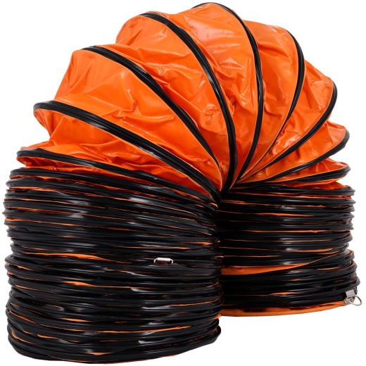 Vevor 32Ft Pvc Flexible Duct Hosing for 12Inch Utility Blower Ventilation Fan Exhaust Fan