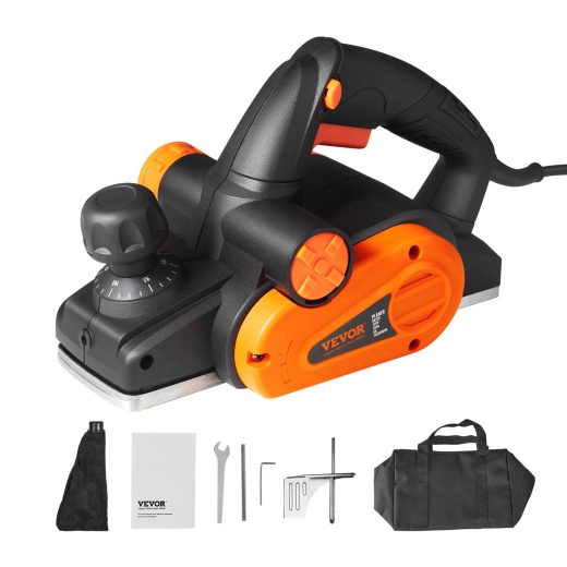 Vevor Electric Hand Planer - 3-1/4" Width Corded Electric Hand Planer for Woodworking and DIY