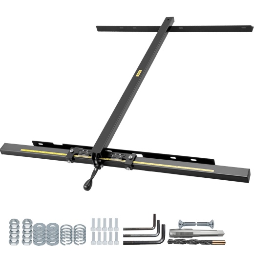 Vevor Table Saw Fence System - 57"×57" Classic Table Saw Fence Rail with Metric/Imperial Scale