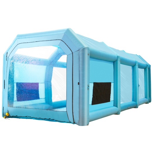 Vevor 39.4X16.4X13.1Ft Inflatable Spray Booth Custom Tent Paint Booth Inflatable