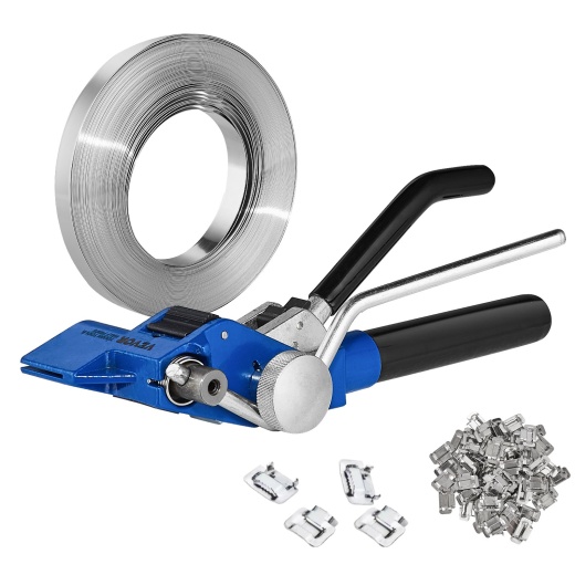 Vevor Banding Strapping Kit - Premium 304 Stainless Steel Banding for Pallet Packaging