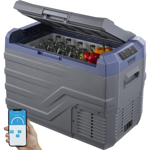 Vevor Portable Car Refrigerator Freezer Compressor 37 L - Perfect for Car & Home