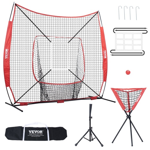 Vevor 7X7 Ft Baseball Softball Practice Net