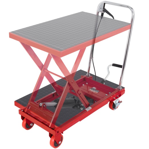 Vevor Hydraulic Lift Table Cart, 500Lbs Capacity, 28.5" Lifting Height
