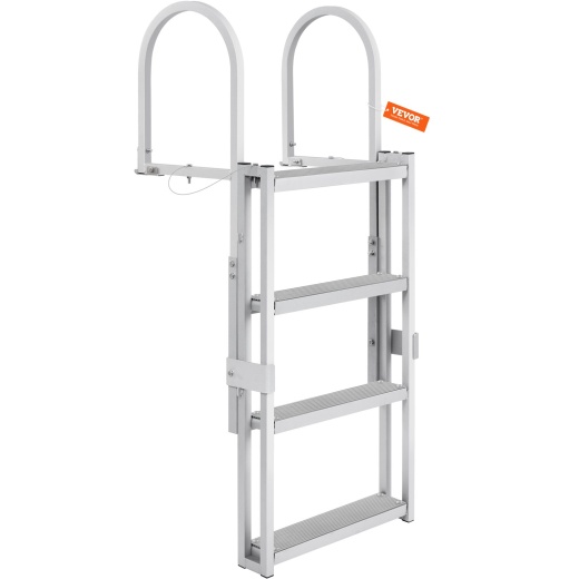 Vevor Dock Ladder - Retractable 4 Steps with 350 Lbs Load Capacity