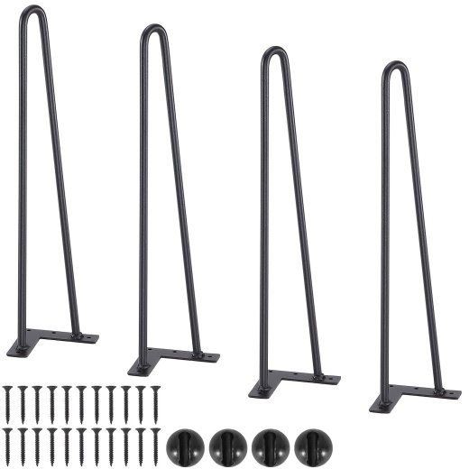 Vevor 19" Hairpin Furniture Legs for DIY Projects