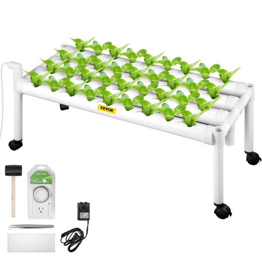 Vevor Hydroponics Growing System - 36 Sites Indoor Planting Kit